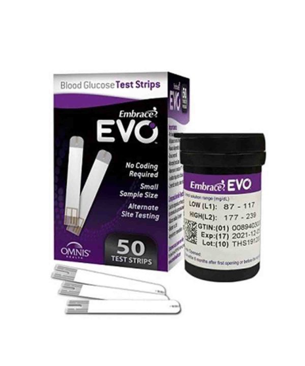 نوار تست قند خون امبرس اوو Evo