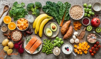 مواد غذایی پتاسیم دار