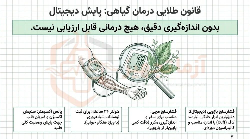 نقش حیاتی تجهیزات پزشکی در مدیریت فشار خون