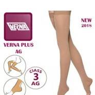 جوراب واریس ورنا پلاس مدل سیلیکونی Verna AG Class 3