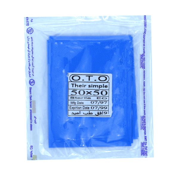 شان استریل ساده 50*50 (بسته 10 عددی)