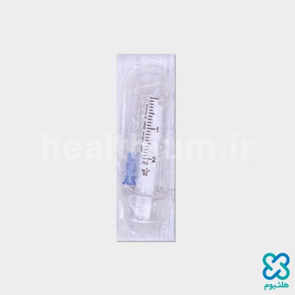 سرنگ ۲ سی‌سی بدون پیستون (دو قطعه) لوئراسلیپ (فشاری) یزد