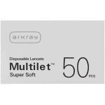 سوزن تست قند خون آرکری مدل Arkry Multilet Super Soft Lancetsa 01 بسته 50 عددی