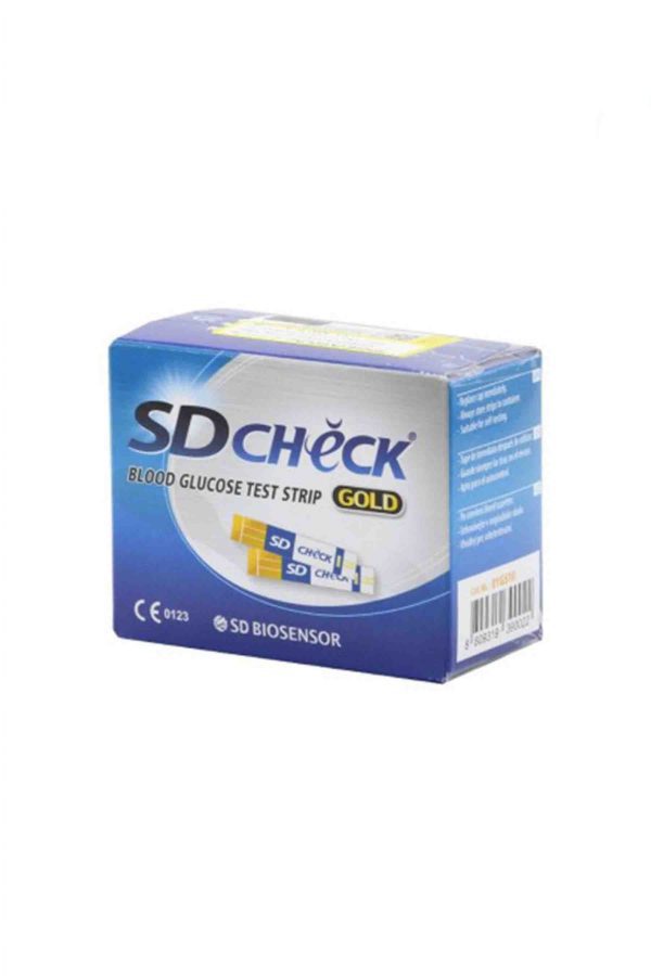 نوار تست قند خون اس دی چک مدل گلد SD Check Gold
