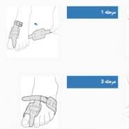 اسپلنت هالوكس والگوس سخت پاک سمن کد 035171