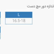 شست بند نئوپرنی آتل دار پاک سمن کد 1102