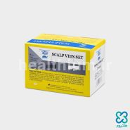 اسکالپ وین (سوزن پروانه‌ای) سایز ۲۳ آبی qp med