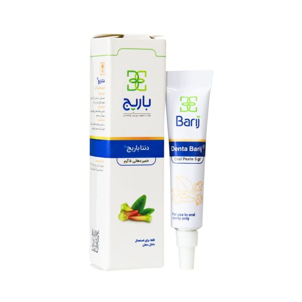 خمیر دهانی دنتا ۵ گرم باریج