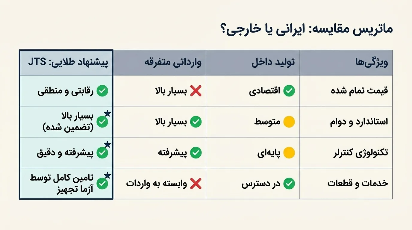 ویلچر برقی ایرانی در مقابل ویلچر برقی خارجی
