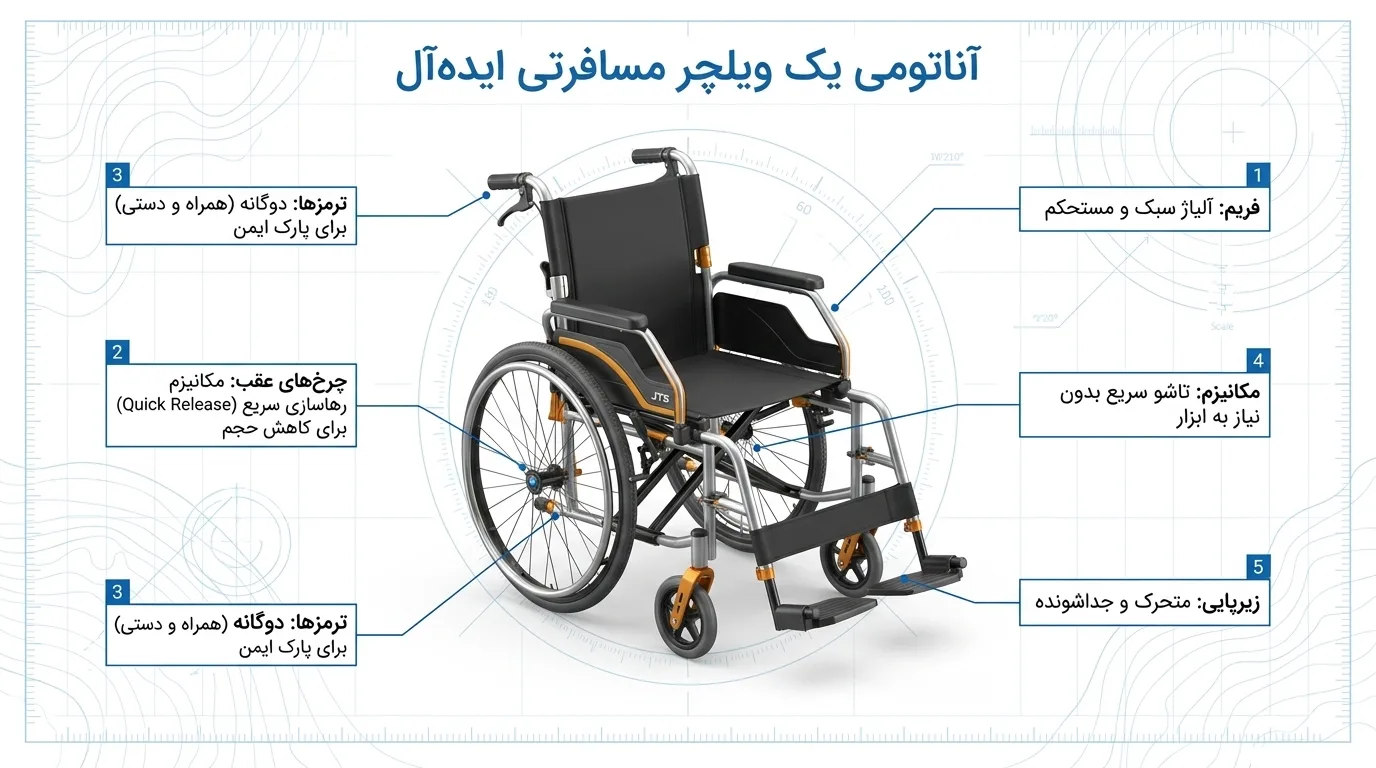 ویلچر مسافرتی