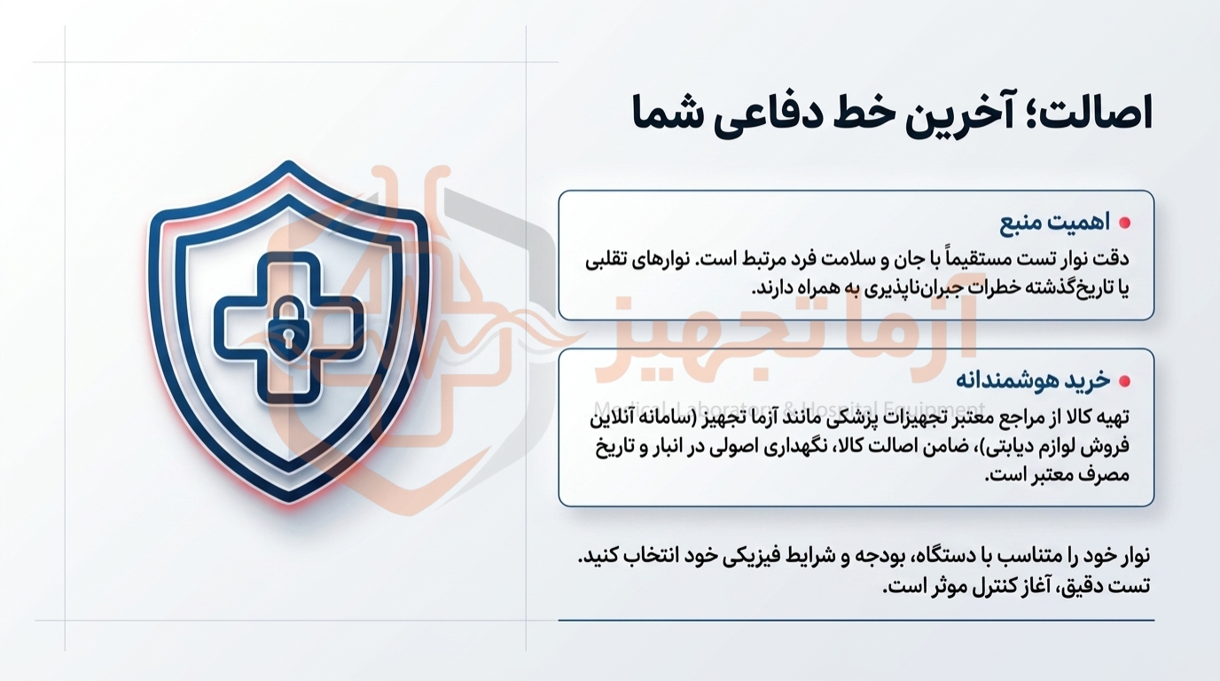 برند های معتبر نوار تست قند خون