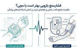 فشارسنج بازویی بهتر است یا مچی