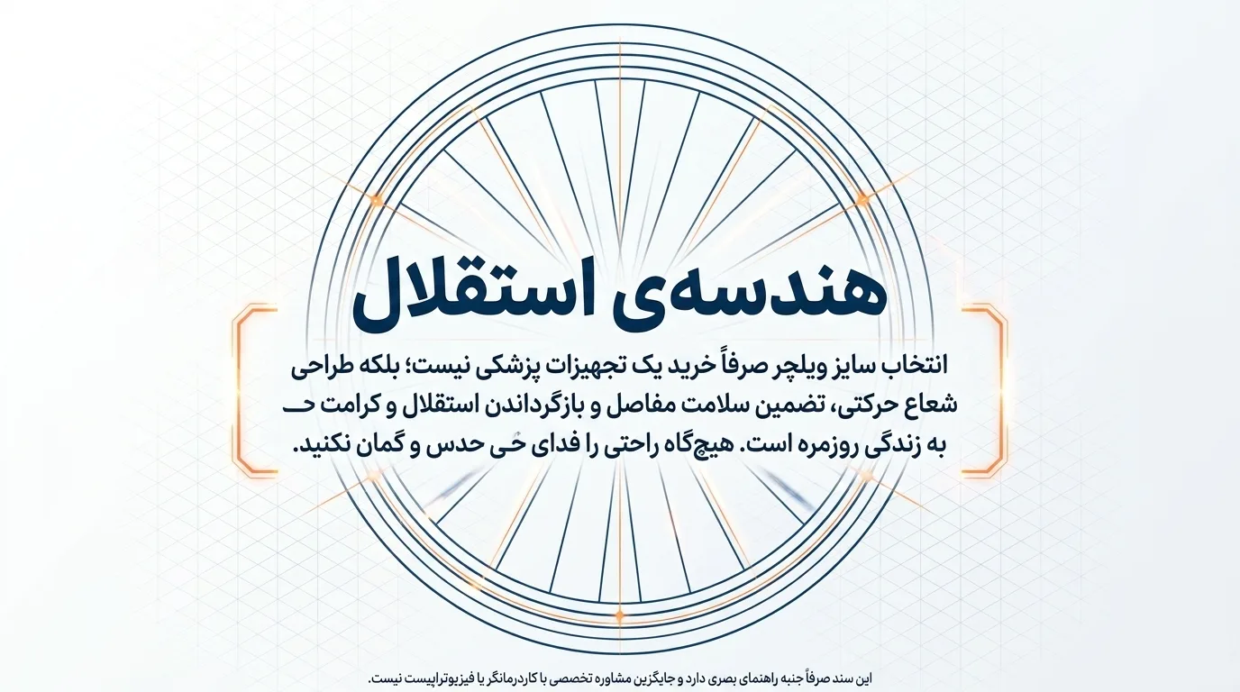 نکات مهم اندازه‌گیری برای خرید ویلچر