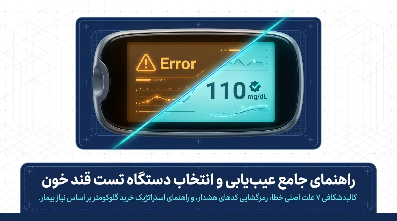 علت خطای دستگاه قند خون چیست