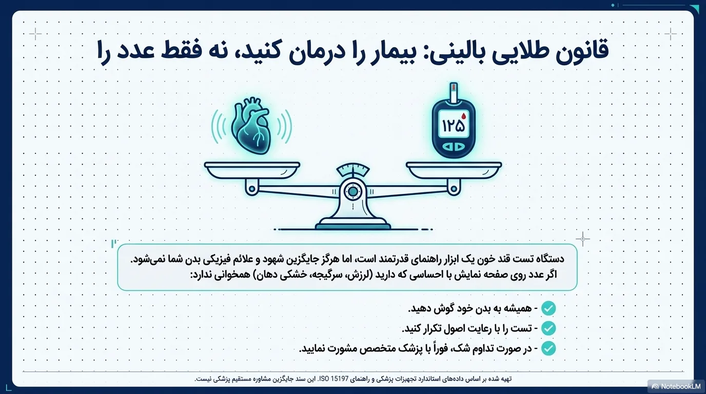 علت خطای دستگاه تست قند خون