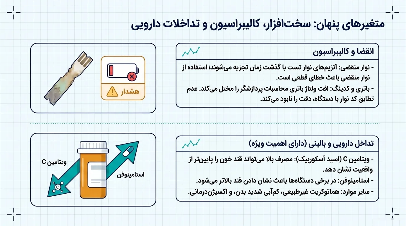 دقت دستگاه تست قند خون: استانداردها و واقعیتها