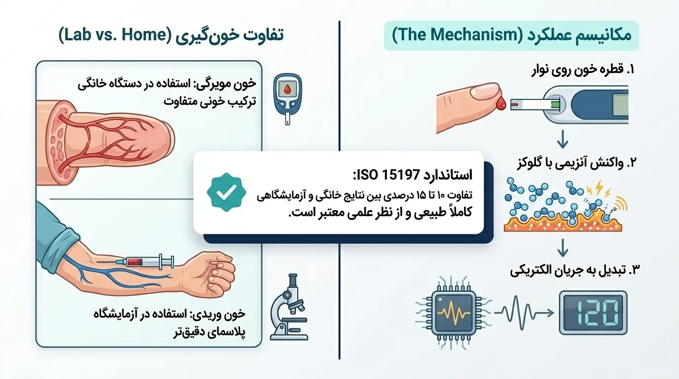 دستگاه تست قند خون چیست و چگونه کار می‌کند؟