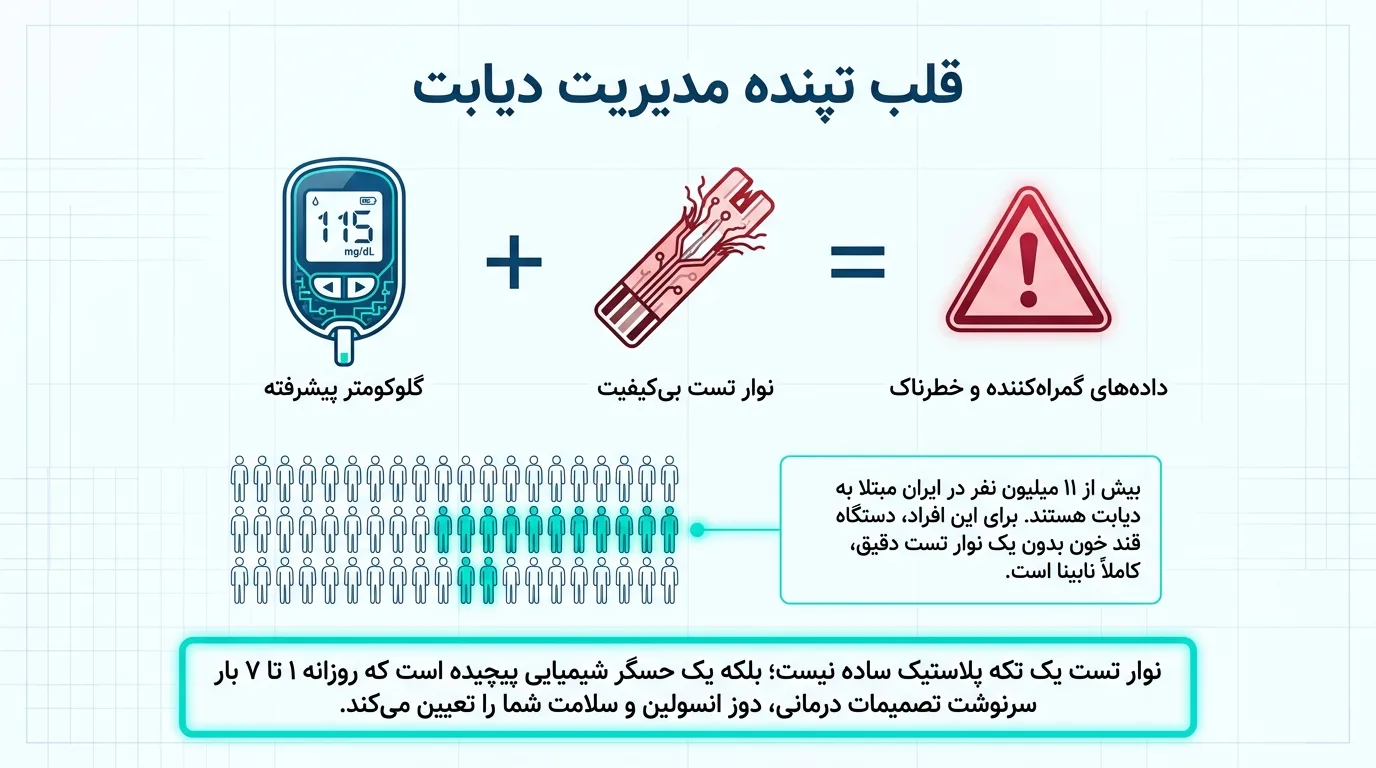 نوار تست قند خون