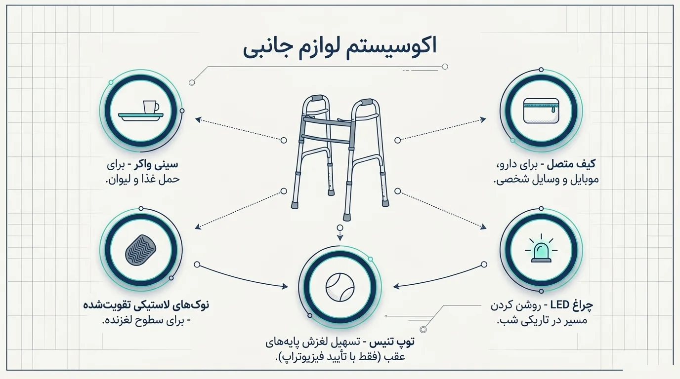 تجهیزات پزشکی مکمل واکر