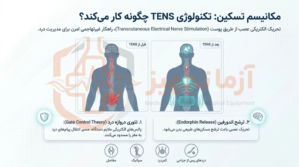 تنس فیزیوتراپی امرن